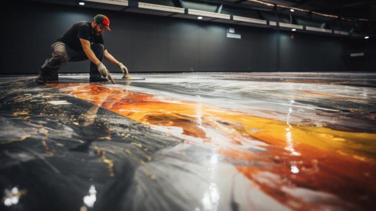 plancher epoxy garage