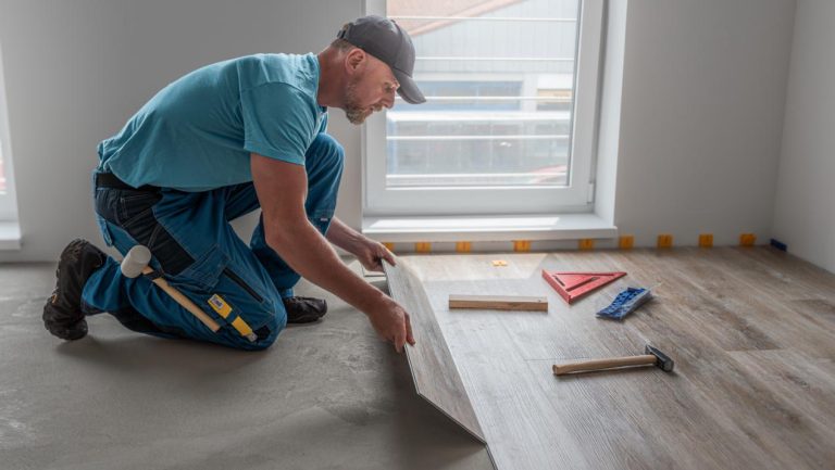 plancher vinyle imitation bois